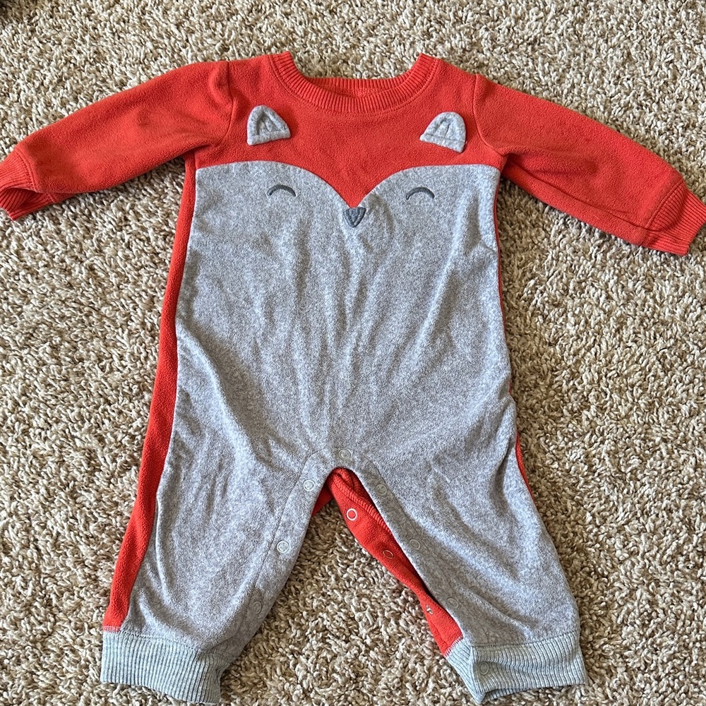 Fox-Themed Kids One Piece